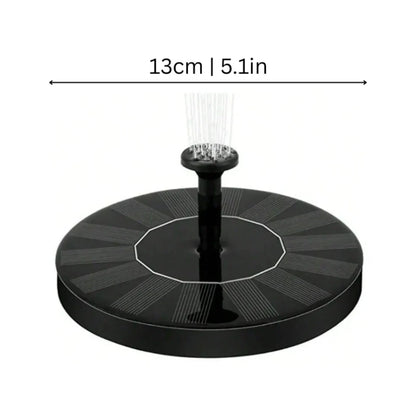 Schwimmende Solar-Teichpumpe mit integriertem Akku