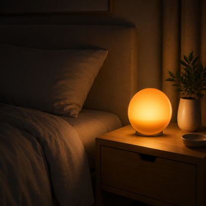 Digitaler LED-Lichtwecker mit App-Steuerung und Ladefunktion