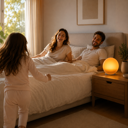 Digitaler LED-Lichtwecker mit App-Steuerung und Ladefunktion