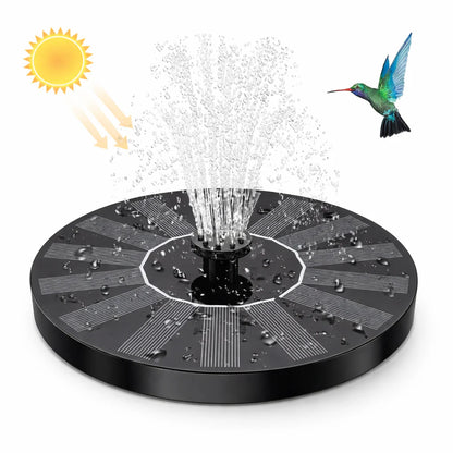 Schwimmende Solar-Teichpumpe mit integriertem Akku