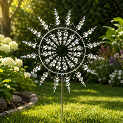 Stainless Steel Kinetic Wind Spinner